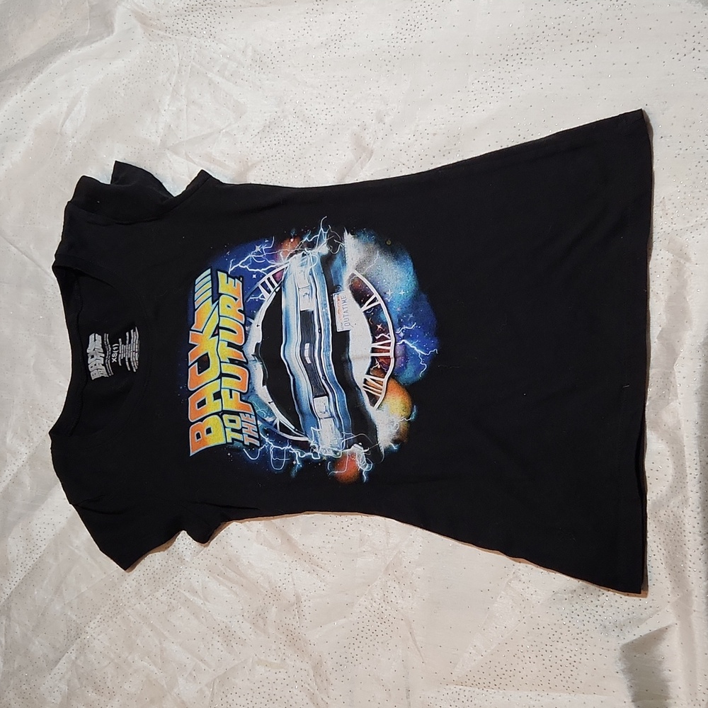 Back to the future short-sleeved shirts for women size XS(1)